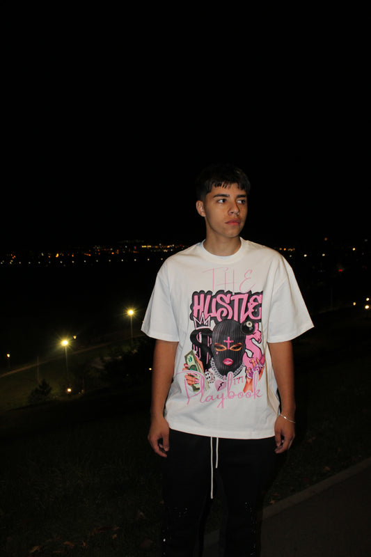 Tricou BumbacTHE HUSTLE Playbook Femei Oversize
